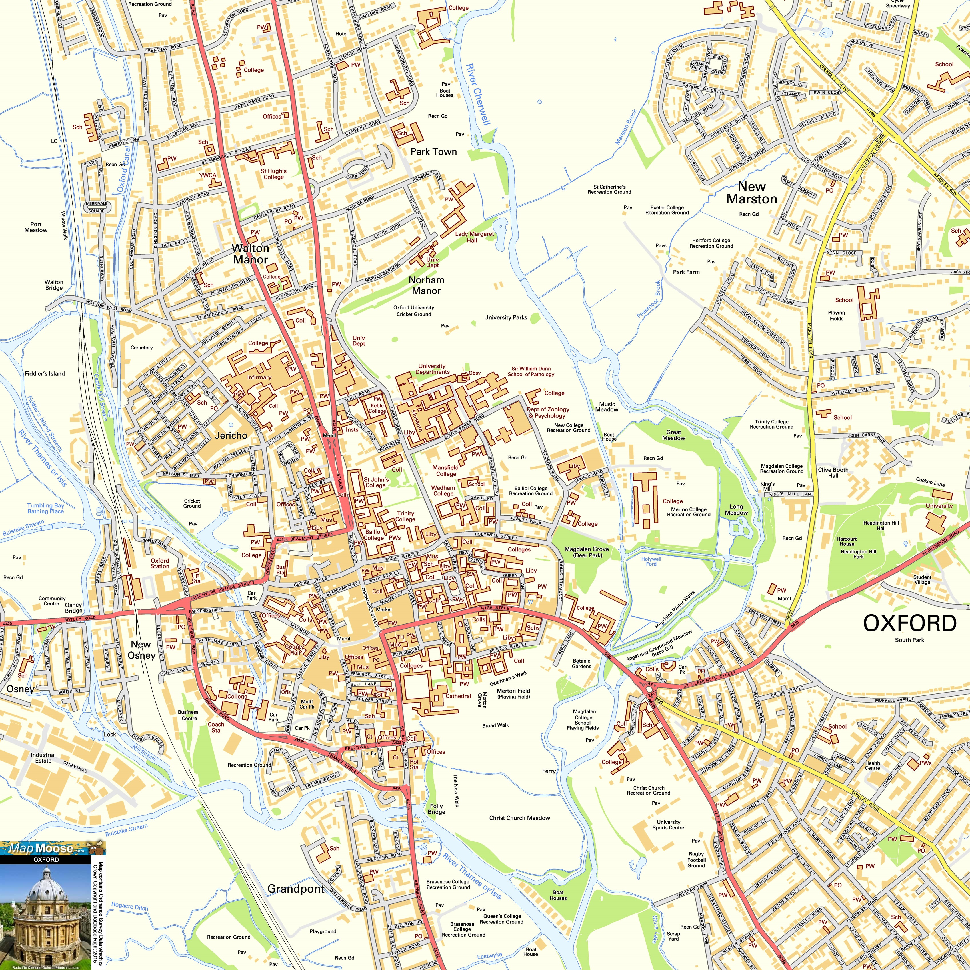 oxford map